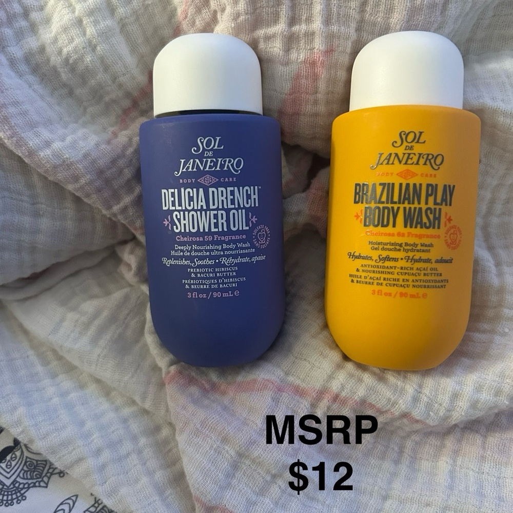 sol de Janeiro shower oil and gel